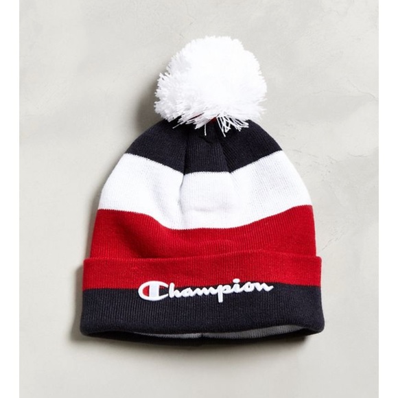 champion beanie white
